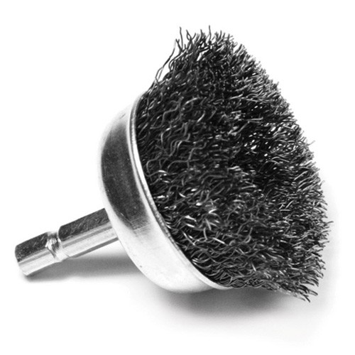 Performance Tool 2 In Cup Wire Brush Fine 1/4 In Shank Universal W1212