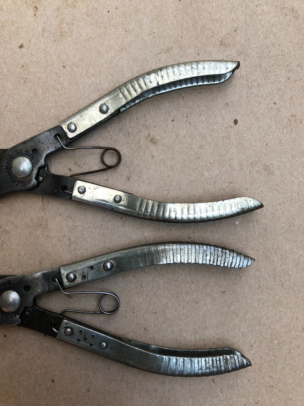 K-D Tools (2 Pieces): Internal Snap Ring Plier – Pat.3040420 & Extra Tips – USA.