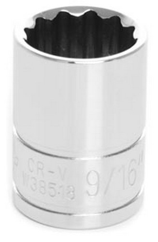 PERFORMANCE TOOL 3/8″ Dr 9/16″ 12pt Socket WILW38518