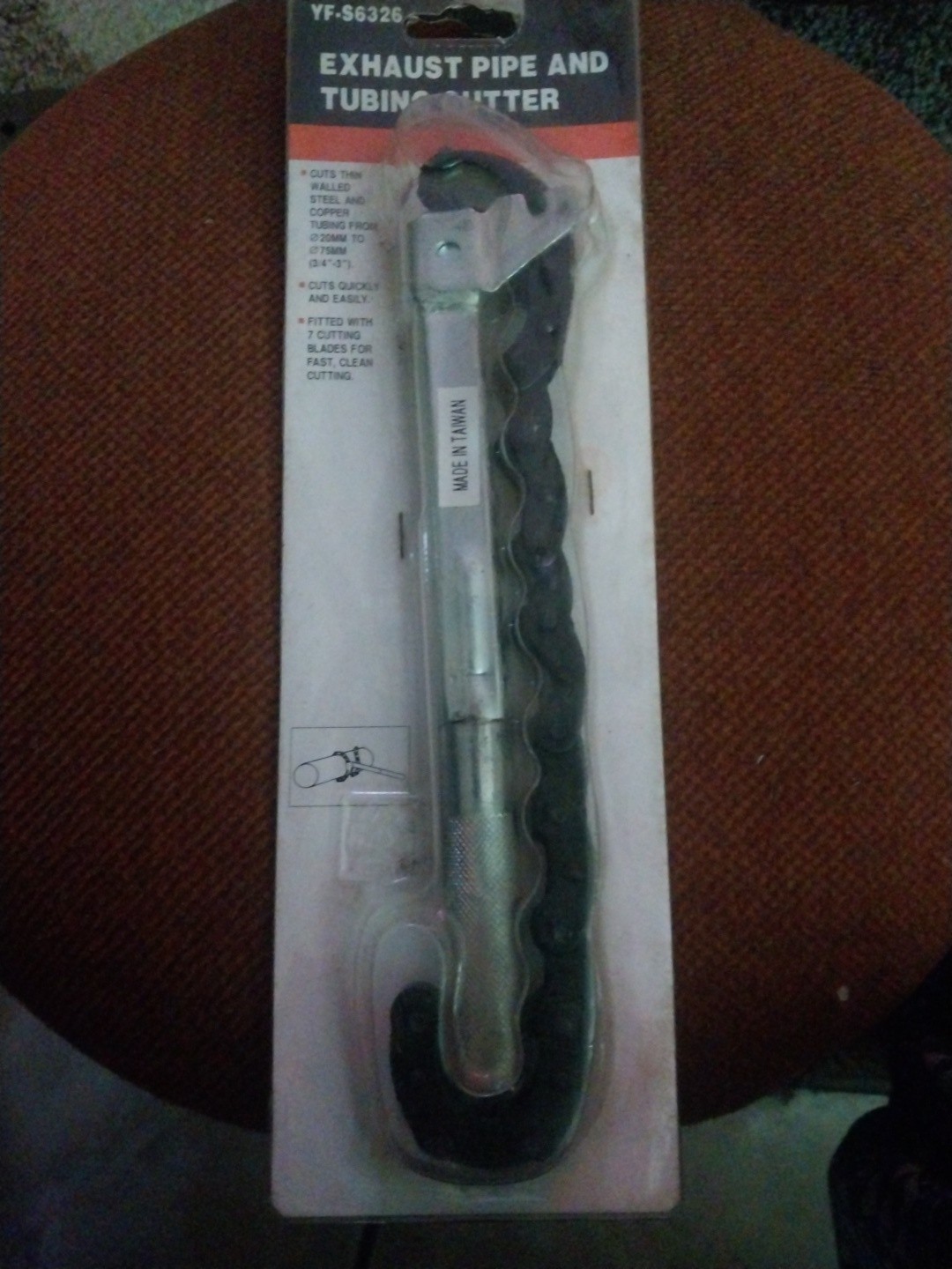 Laser Tools Exhaust Pipe/Tube Cutter 20 – 75mm YF-S6326 NEW