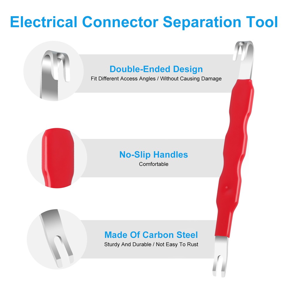 Electrical Disconnect Plier Connector Separator Removal Tool Kit Automotive