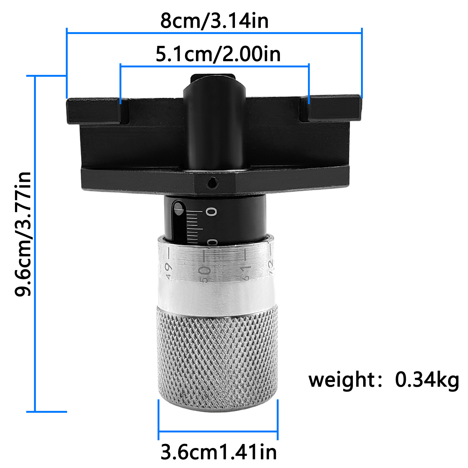 Universal Cam belt tension Gauge for tension measurement on various vehicles
