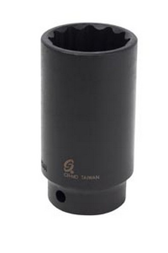 SUNEX 1/2″ Dr. 31mm 12pt Deep Impact Socket SUN231ZMD