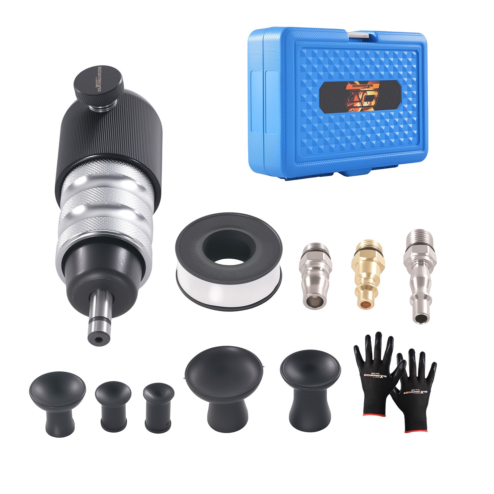 Air Valve Grinding Lapping Tool 1250RPM 5 Suction Cups Regulator Engine