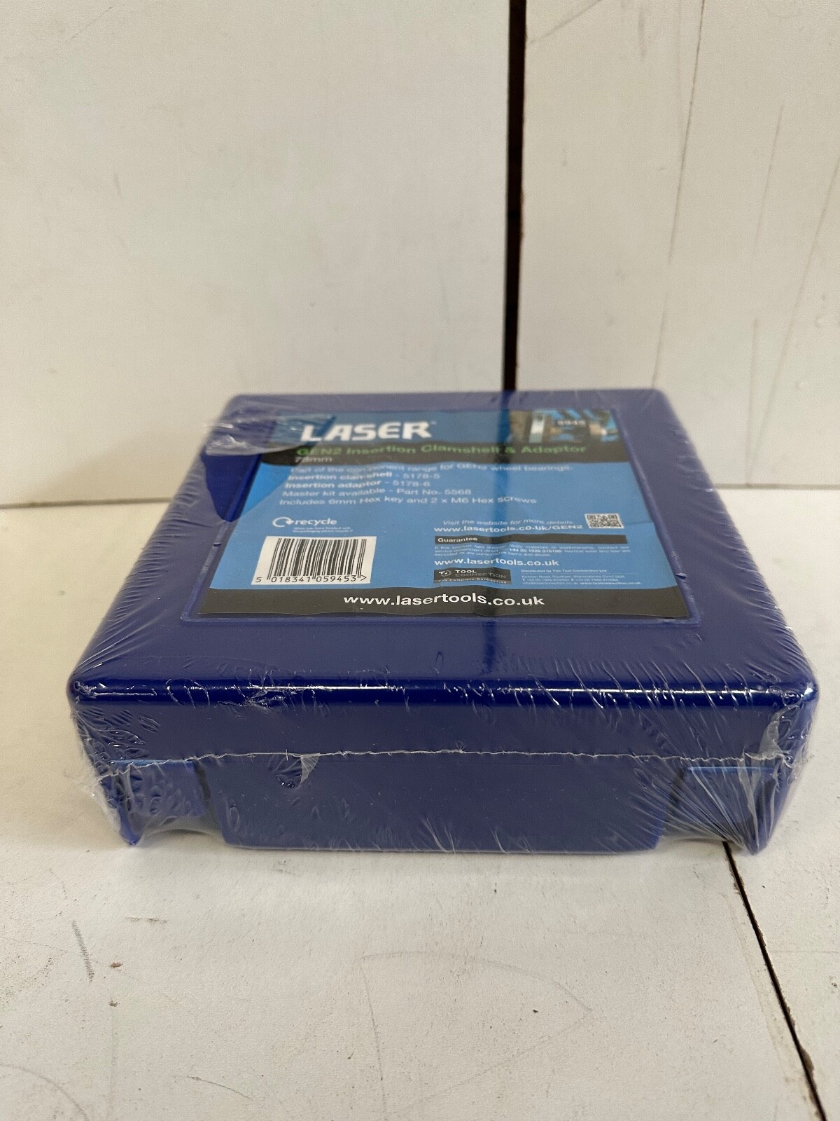 Laser 5945 GEN2 Insertion Clamshell Tool 78mm Adaptor Wheel Bearings VAT inc