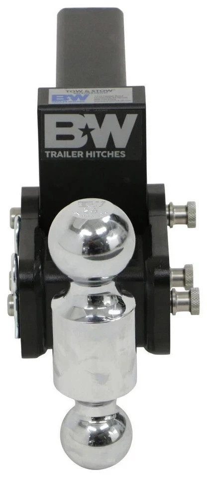 TS10033B B&W Trailer Hitches Tow & Stow Adjustable Ball Mount – SHIP FROM US
