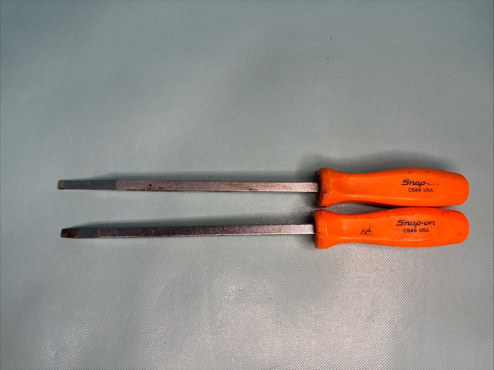 Snap-on Tools CSA9A 12″ Rigid Carbon Scraper Hard Orange Handle USA – PAIR