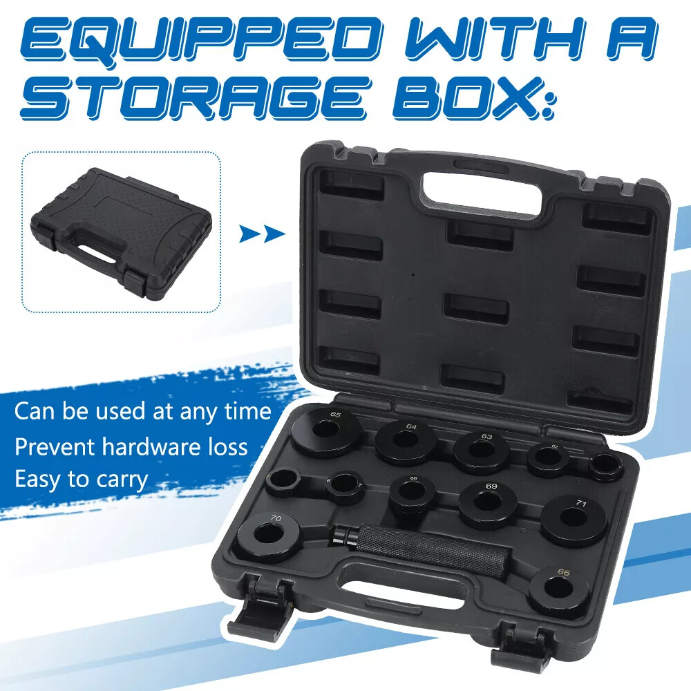 13Pc Master GM Transmission Bushing Driver Set Tool Kent-Moore SPX T-0220-700R4✅
