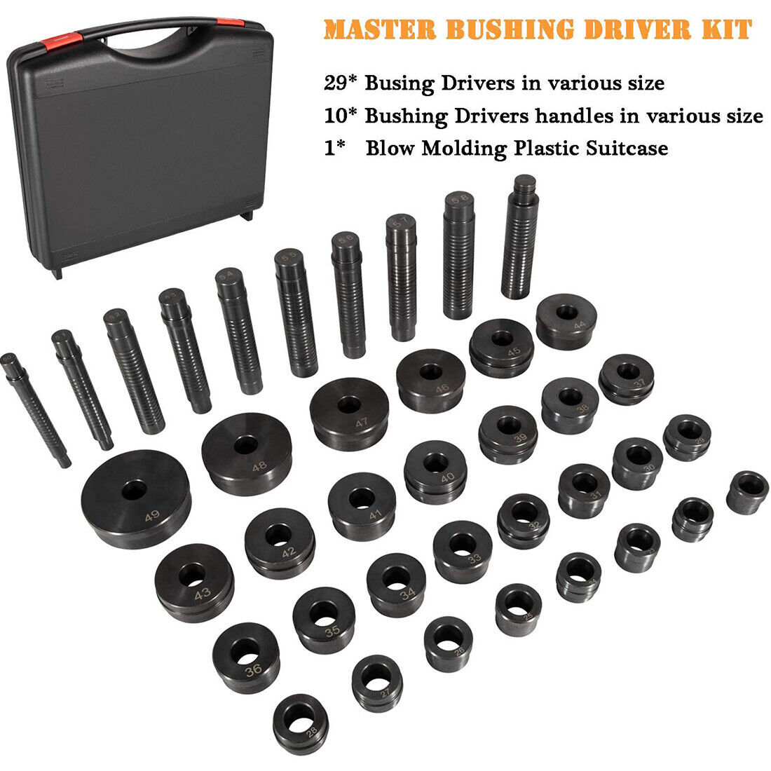 T-0220-39 Master Bushing Driver Kit Bushing Bearing Seal Installer Remover Tool