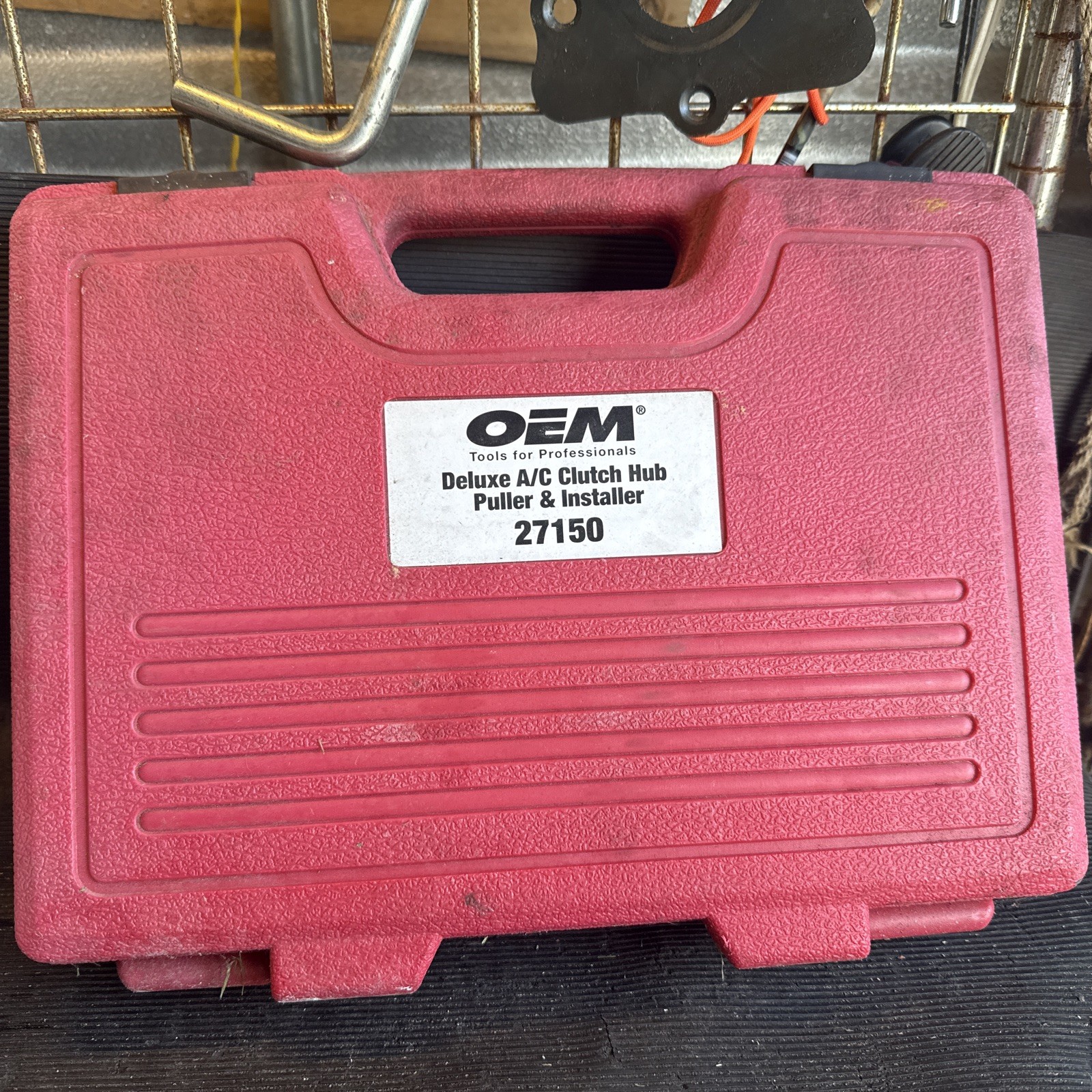 USED #27 OEM TOOLS 27150 A/C Compressor Clutch Hub Removal Install Tool Set Kit