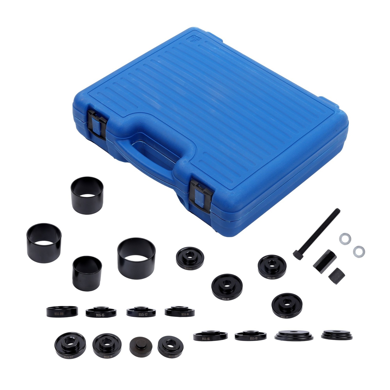 25Pcs Master Front Wheel Drive Bearing Puller Removal Installer Adapter Kit