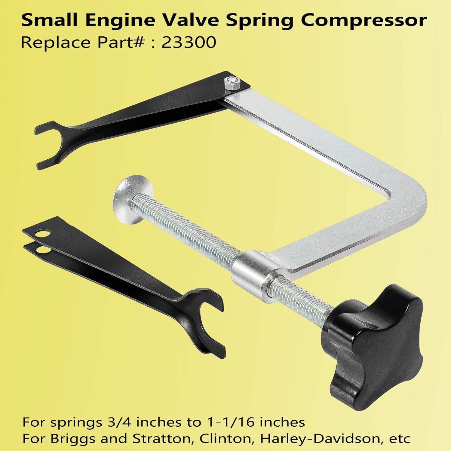 2x Small Engine Valve Spring Compressor for Springs 3/4 Inches to 1-1/16″ 23300