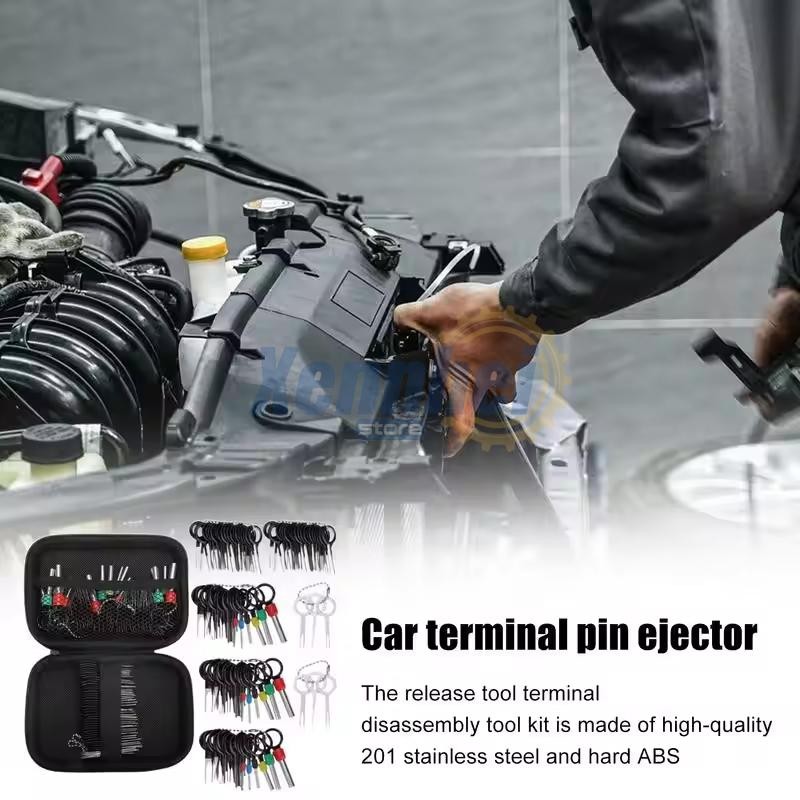 Pin Ejector Wire Kit Extractor Connector Terminal Removal Tool For Car 100PCS