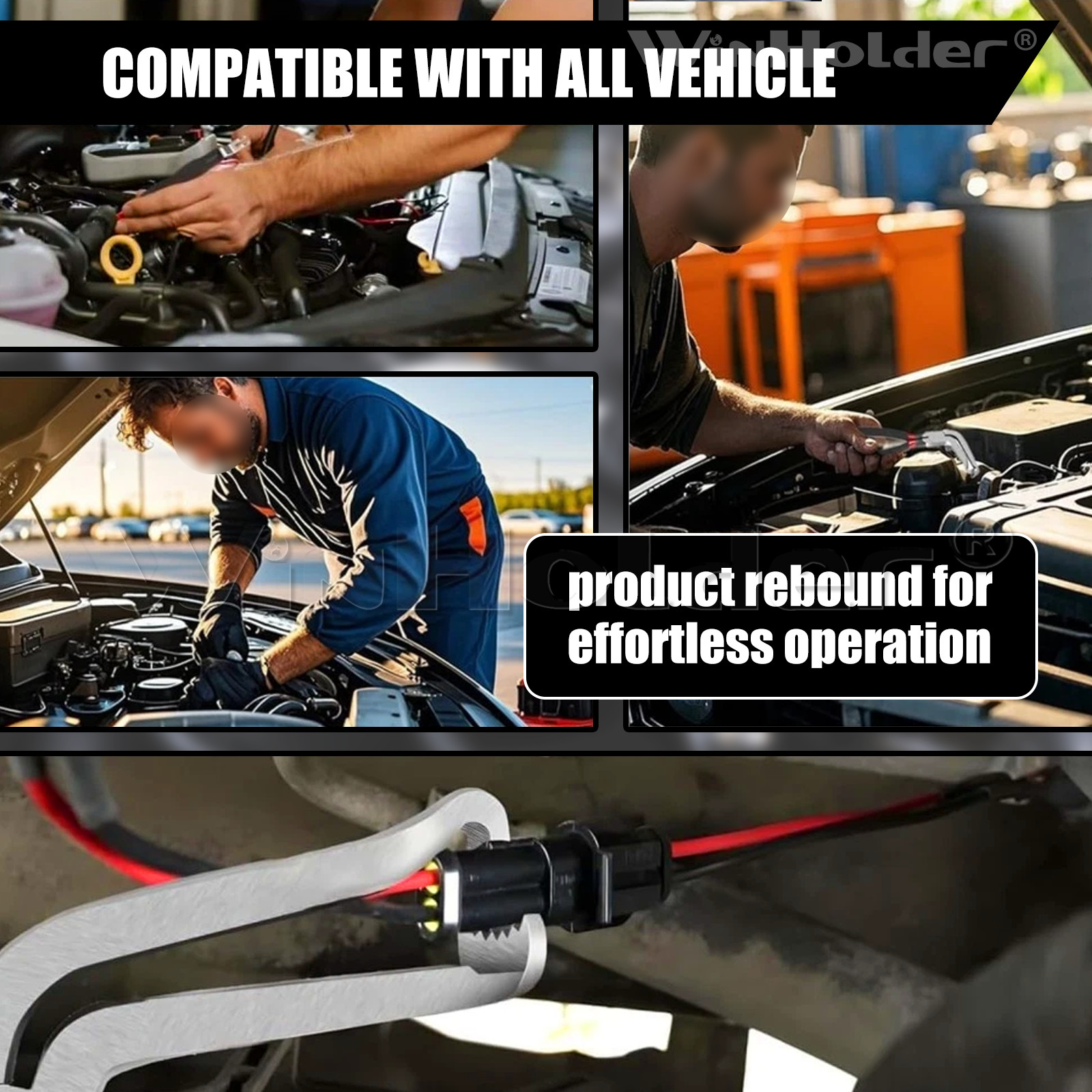 3x Electrical Disconnect Pliers Separator Connector &Car Clip Plier Removal Tool