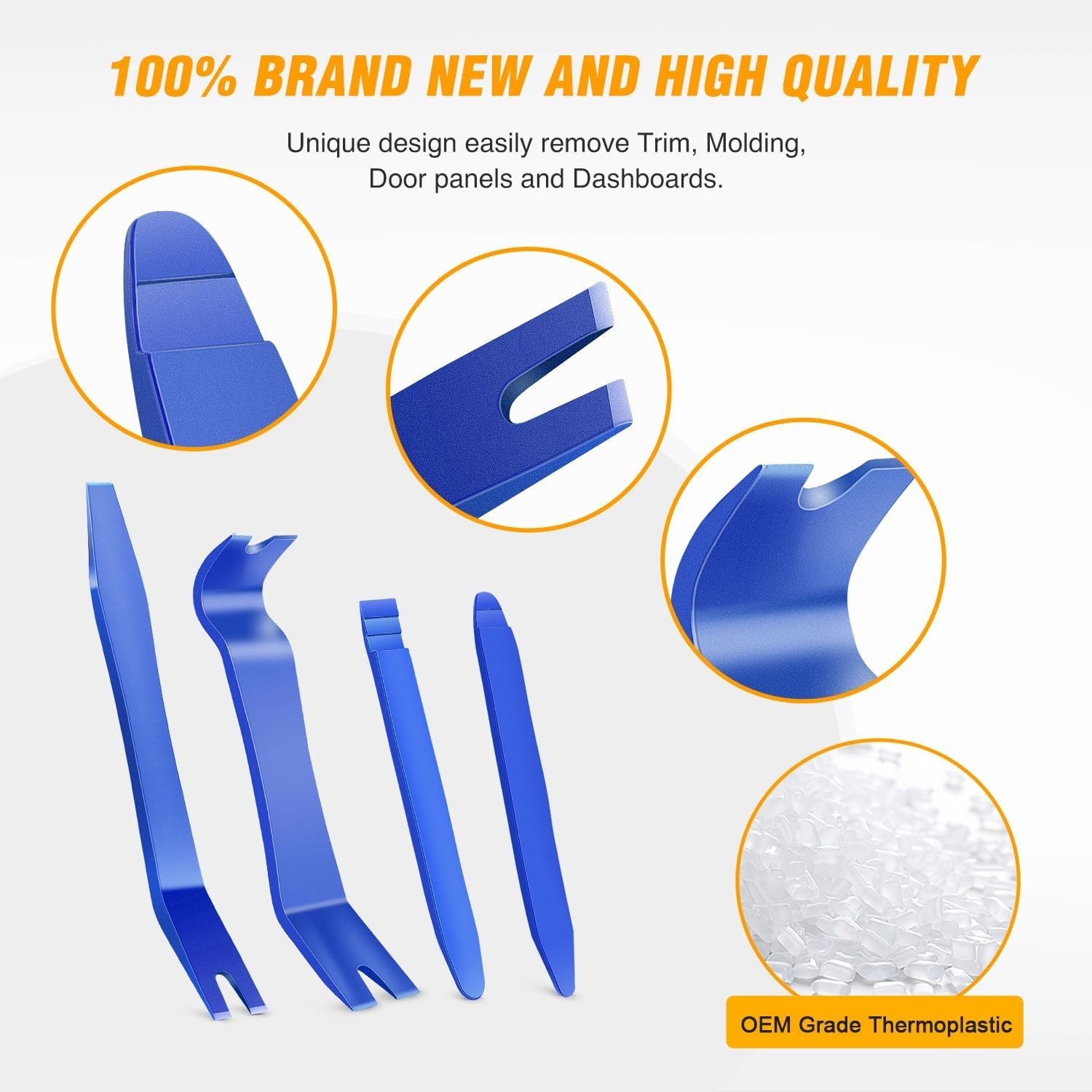 11PCS Trim Removal Tool Set – Durable Metal & Nylon for Automotive Use