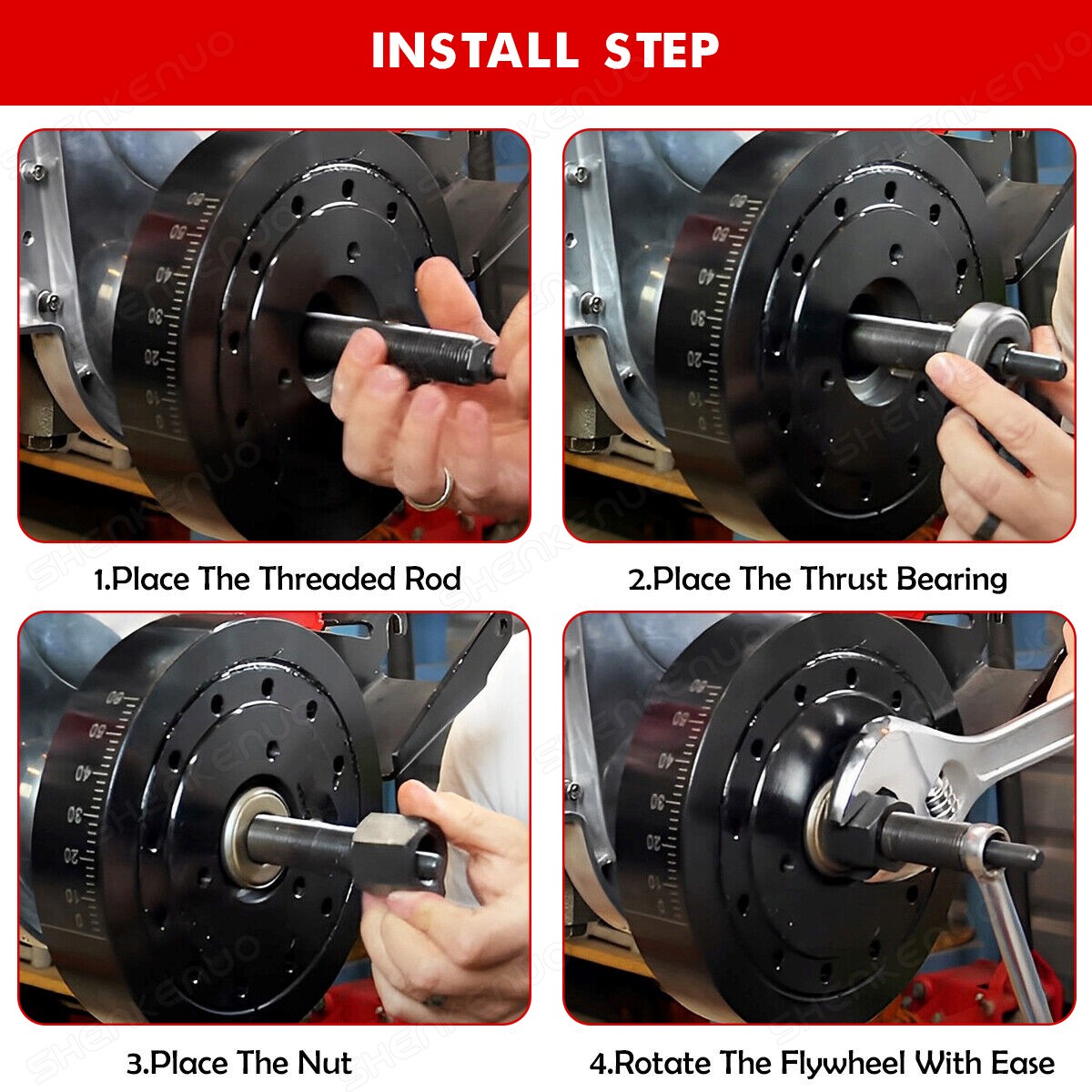 66515 Harmonic Balancer Installation Tool For Chevy BBC,SBC Engine New