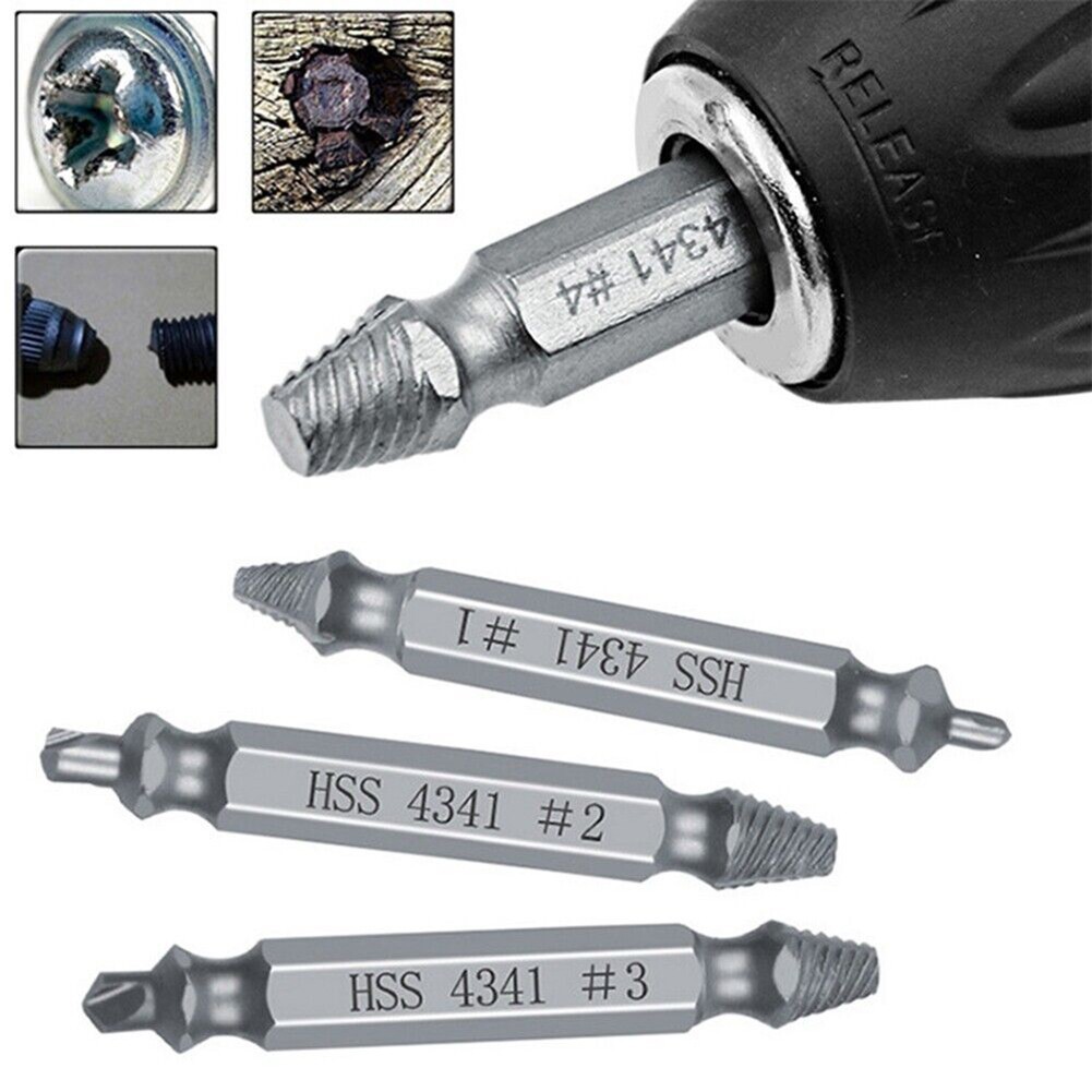 Part Extractor Set Extractor 6Pcs Accessories Bolt Stud Remover Damaged Screw