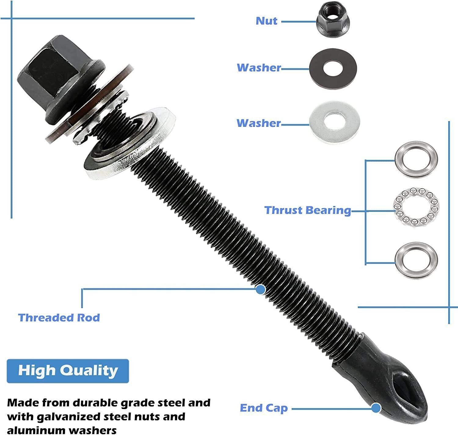 for GM LS Harmonic Balancer Puller Tool 25264 & Crank Pulley Installer Tool Set