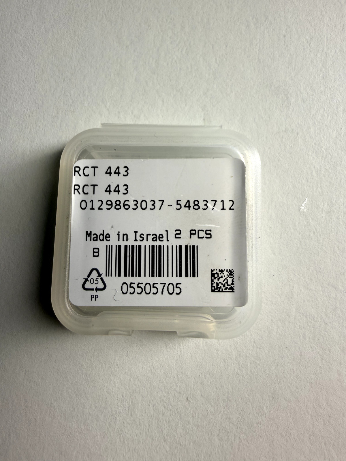 ISCAR RCT443 0129863037-5483712 Qty. 1 New