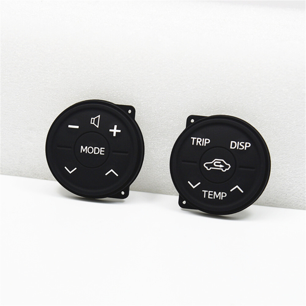 2PC Steering Wheel Control Rubber Button Cushion For PRIUSα ZVW40·41 Series NEW