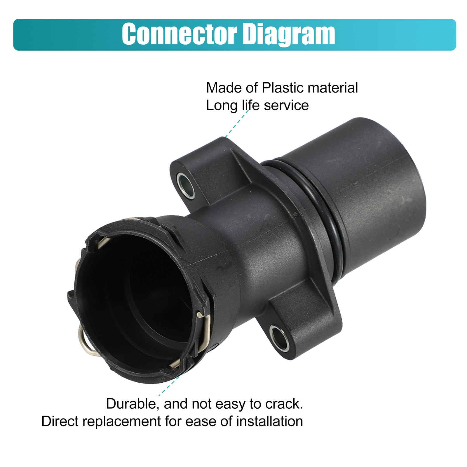 Liquid Engine Coolant Connector Pipe No.A2712001256 for Mercedes-Benz C230