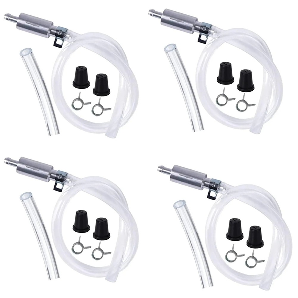 Brake Bleeding Hose, Motorcycle Brake Bleeding Kit with Check Valve3302