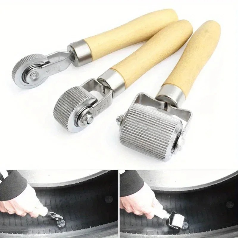 3 Pcs Car Sound Deadener Hand Roller Sound Noise Insulation Tool for Auto
