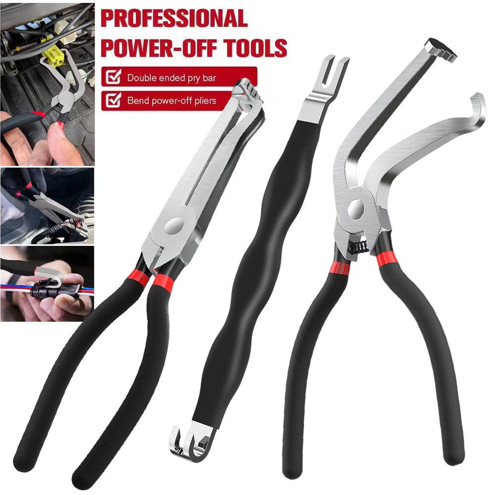 Electrical Disconnect Pliers Connector Separator Terminal Plug Removal Tool Kit