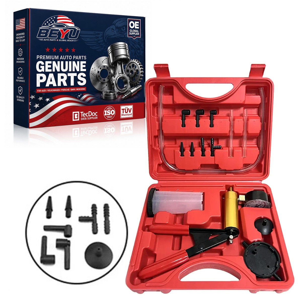 New Vacuum pistol pump test kit, vacuum gauge manual vacuum pressure pump