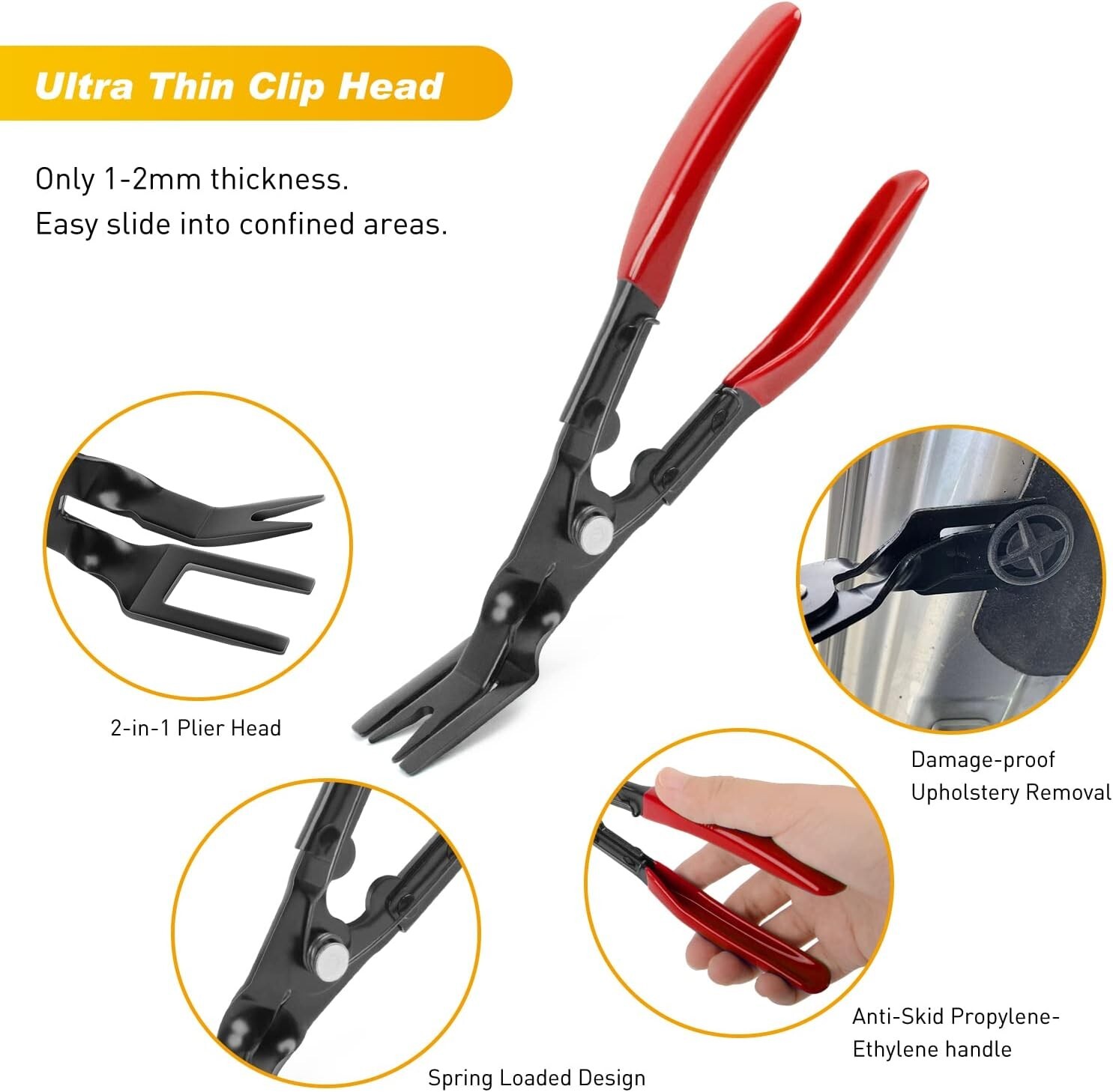Versatile 19-Piece Trim Removal Tool Set for Automotive and Upholstery Projects