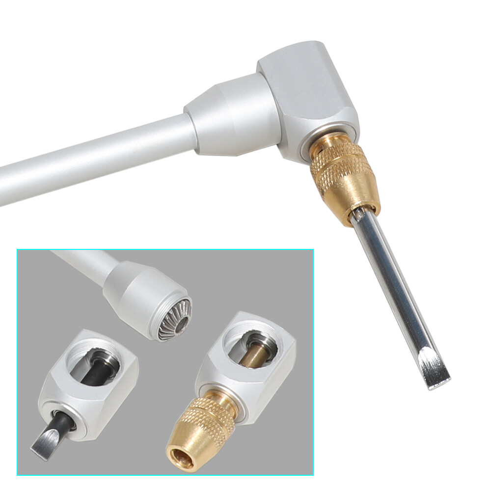 90°- Degree Bevel Screwdriver Angle Screw Driver Kit Carburetor Adjustment Tool