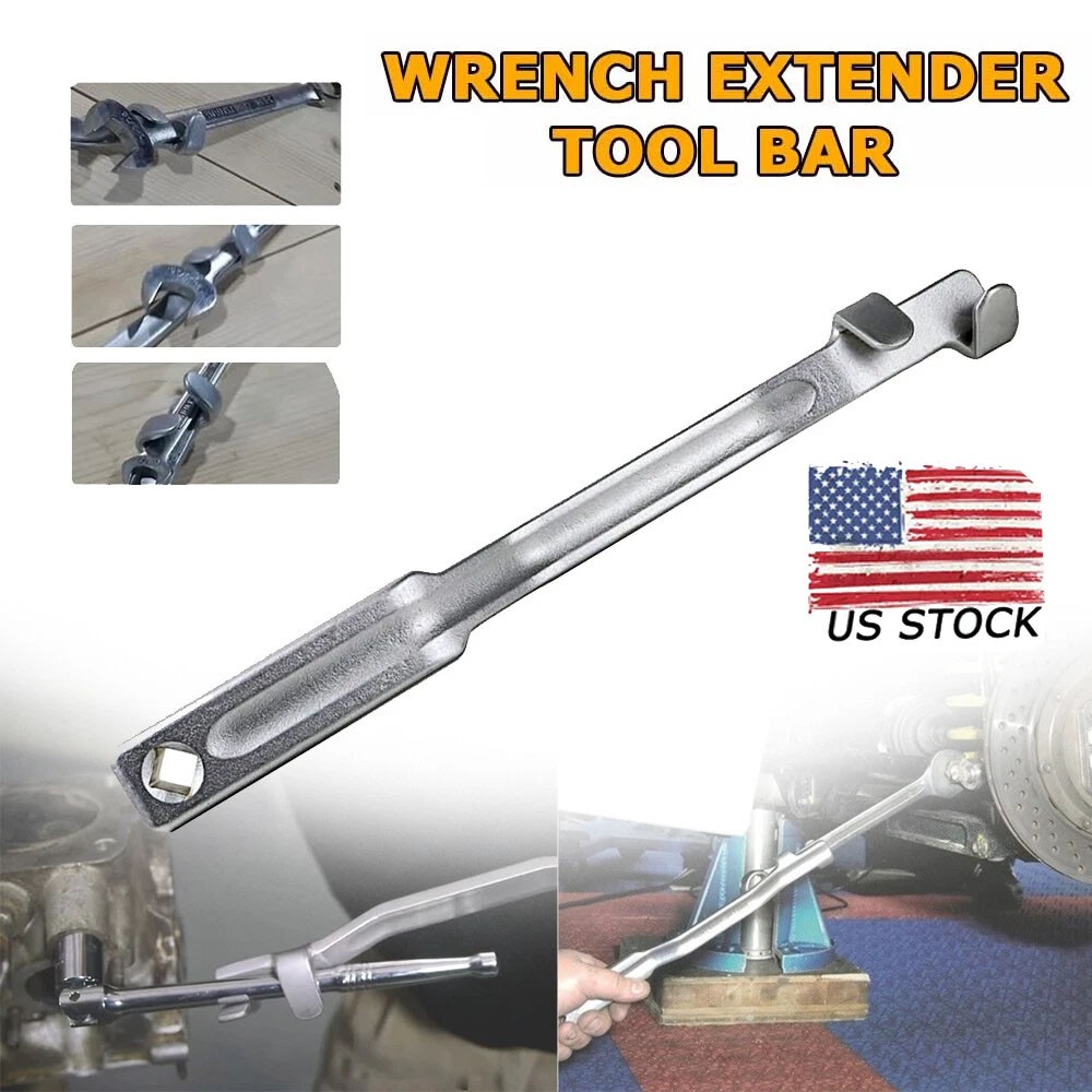 Universal Spanner Extension Tool Wrench Extender Bar 1/2″ Sq Drive 335MM Long