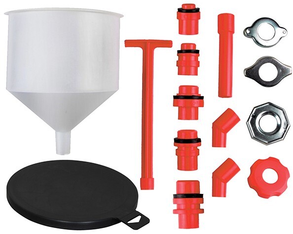 ATD-5195 – 15Pc. No-Spill Funnel Set