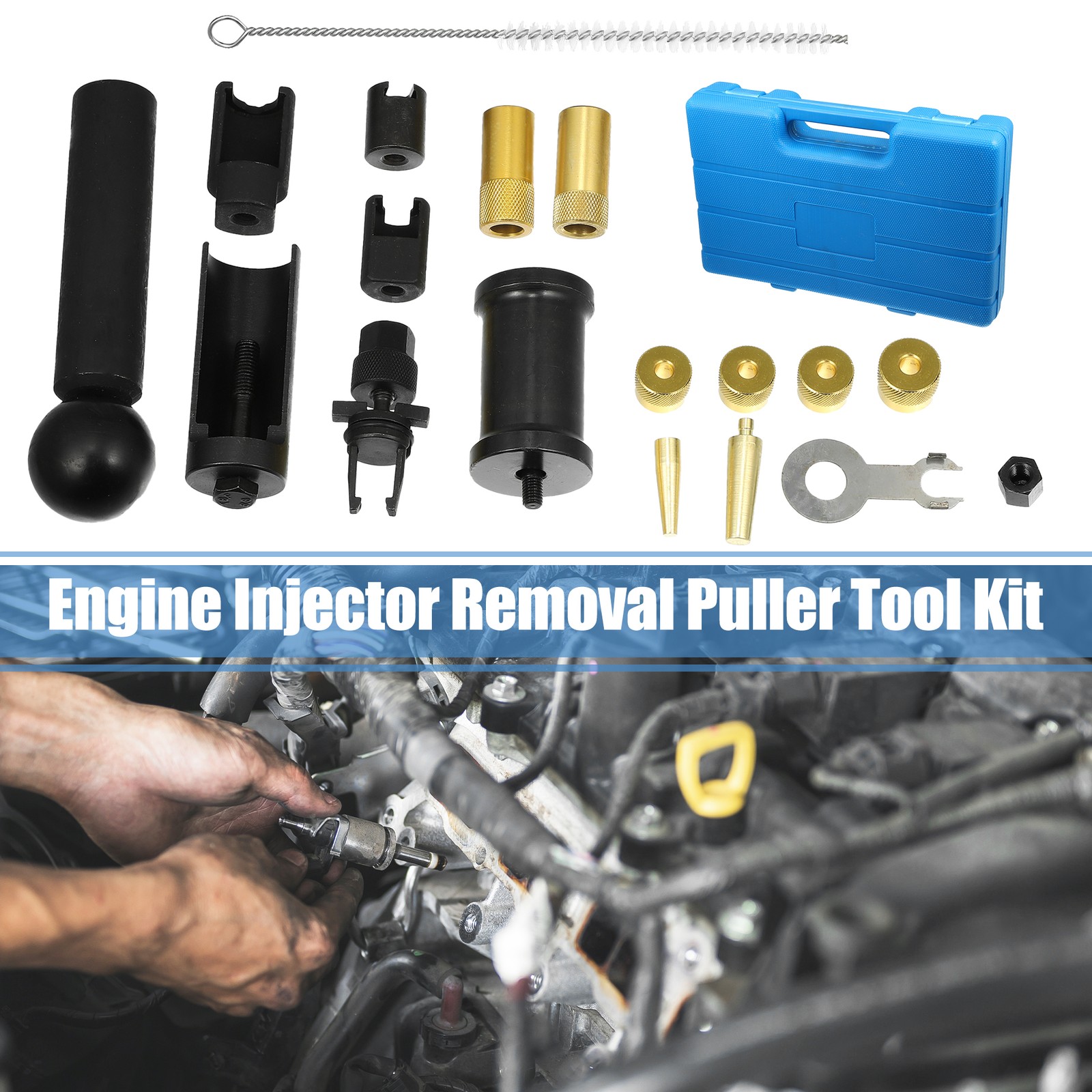 Engine Injector Removal Puller Kit Repair Garage Tools for Audi for Skoda for VW