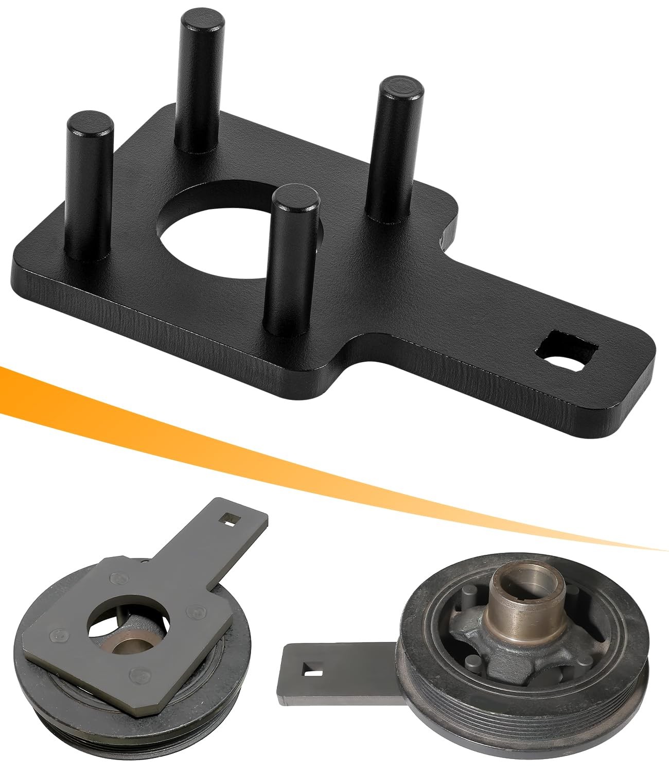 10198A Crankshaft Counter Hold Hand Tool For VW Routan Dodge Chrysler 3.6/3.2/3L