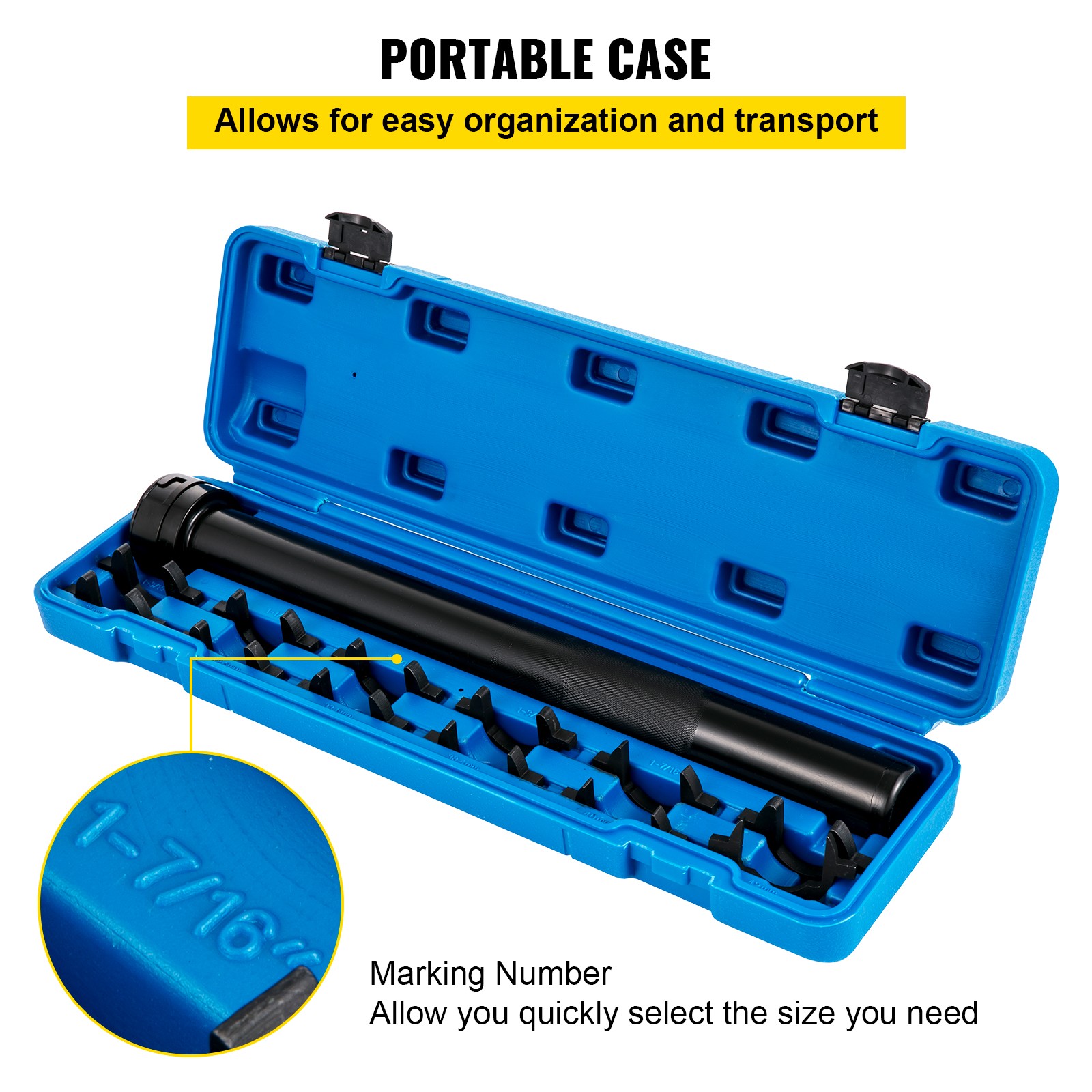 13pc Inner Tie Rod Removal Installation Tool Set with 12 SAE + Metric Adaptors