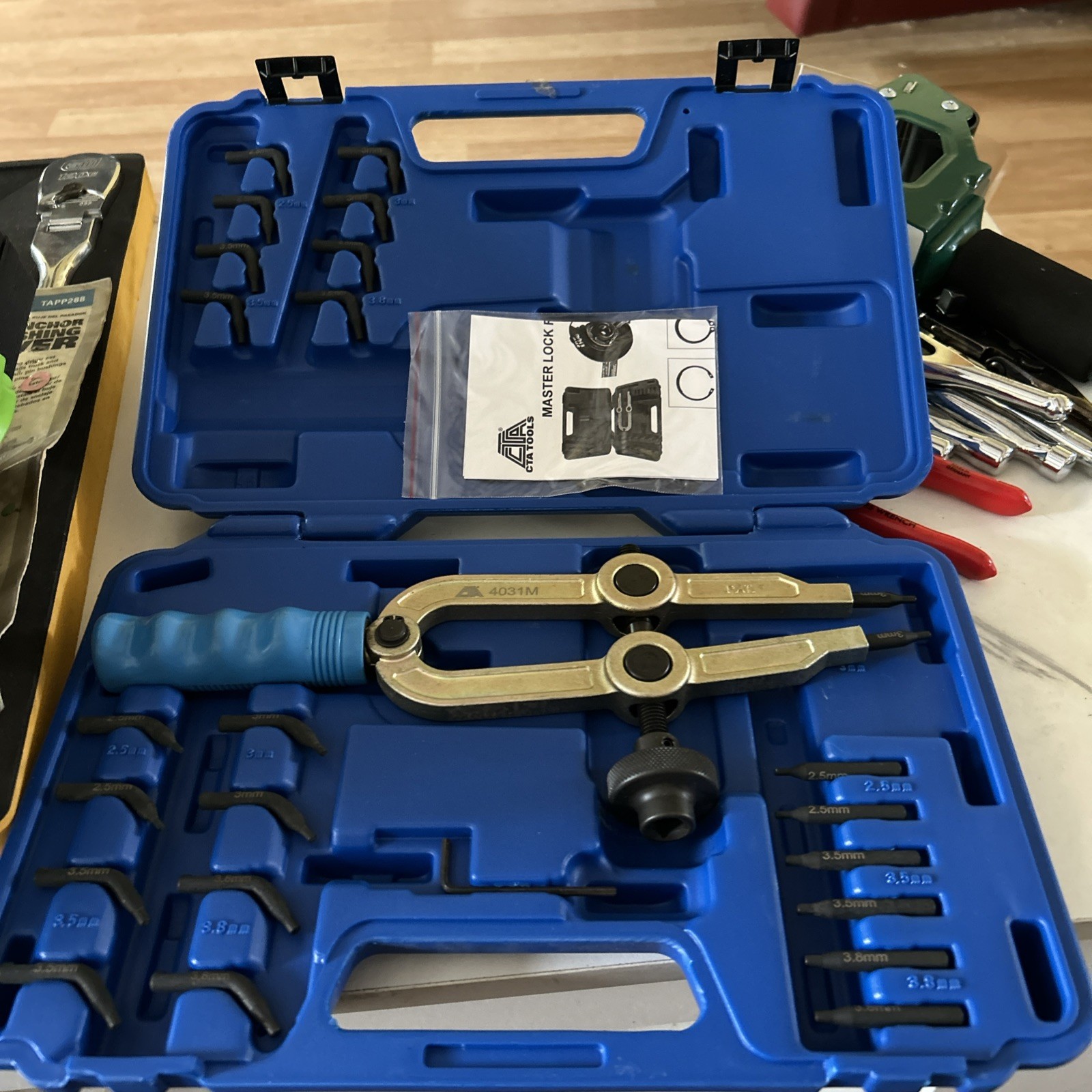CTA Tools 4031M Lock Ring Tool Kit