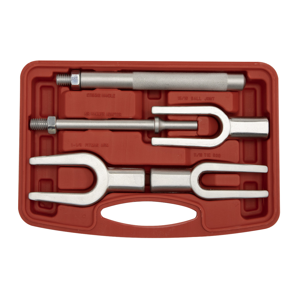 SEALEY TOOLS BALL JOINT SEPERATOR TOOL KIT 5 PIECE – 3 x STEEL FORKS
