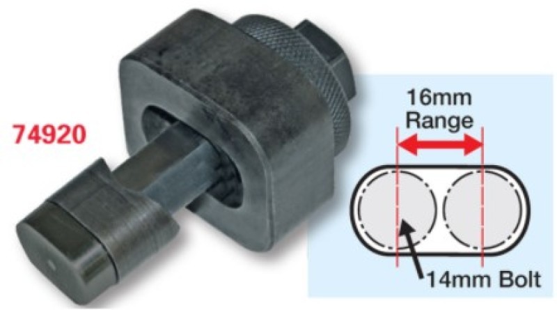 Specialty Products 74920 14 X 16MM Slot Punch for Vehicle Specific Use