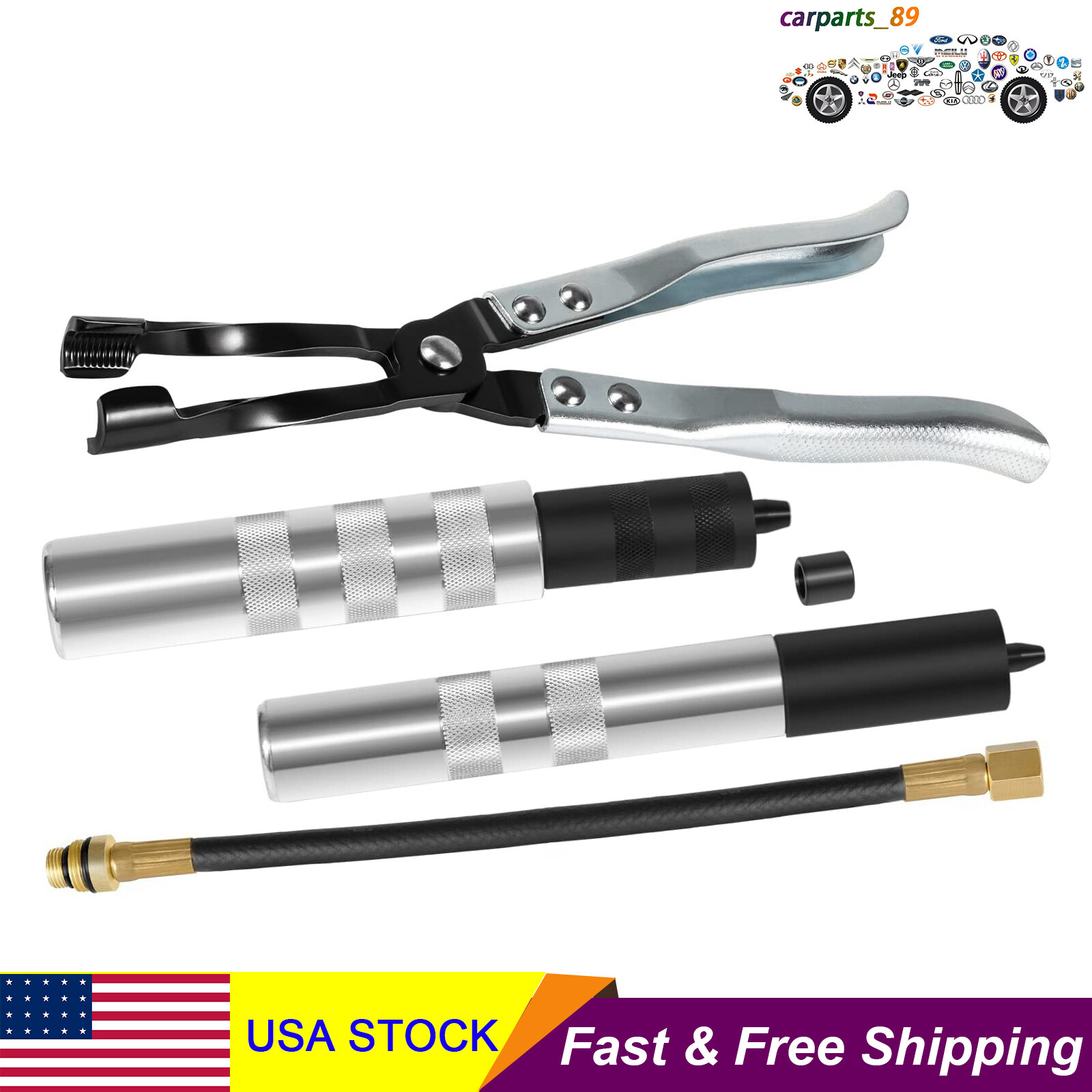 36050 19700 Valve Keeper Remover and Holder & HW0107 Valve Stem Seal Pliers Set