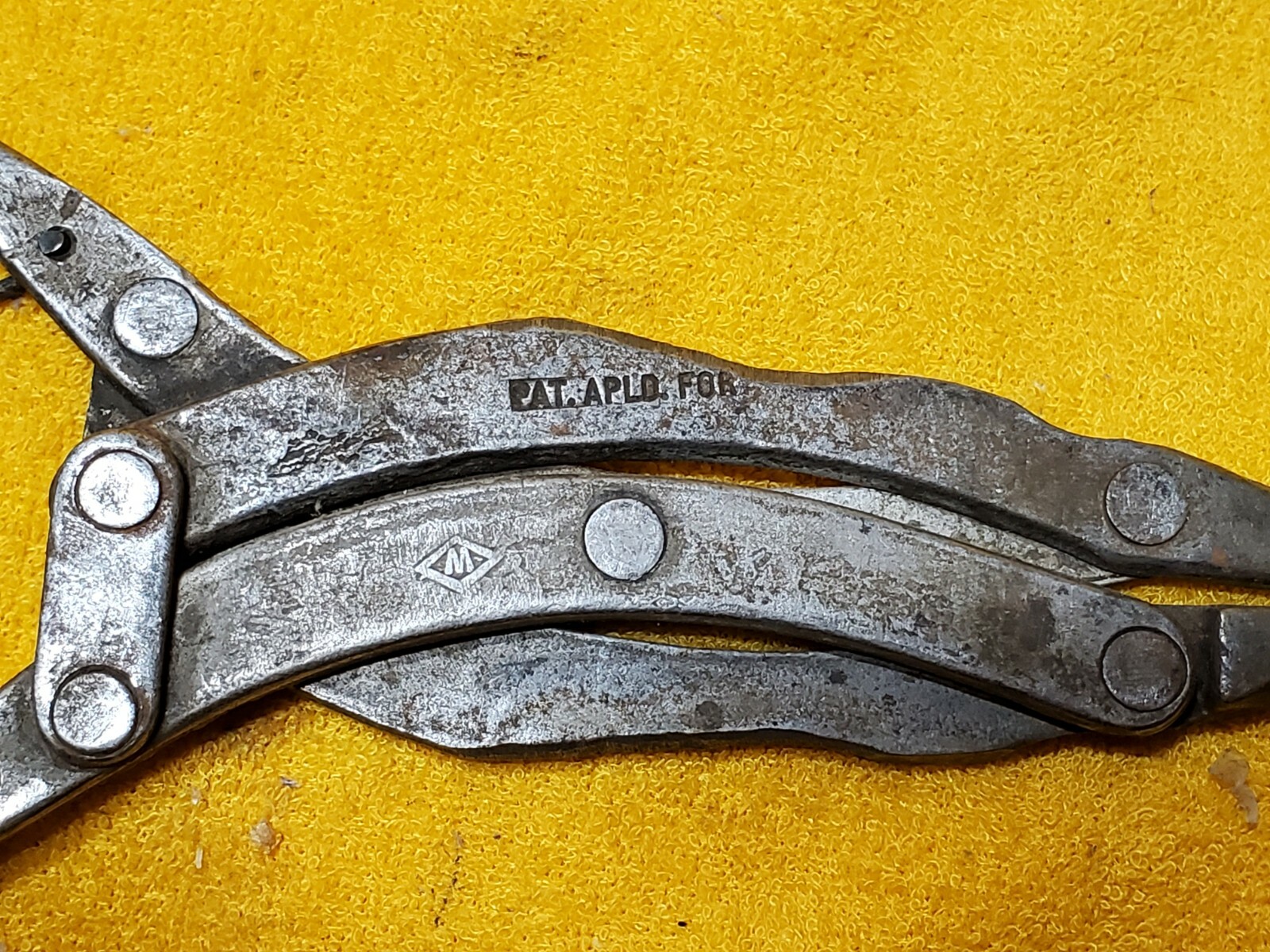 NICE VINTAGE WILLIAMS TOOLS 7059-N LOCK SNAP RING 10″ PLIERS PAT. APLD. FOR