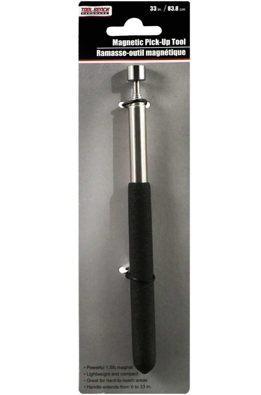 Tool Bench Telescoping Magnetic Pick-Up Tool (288108) 33″ Length. Free Shipping