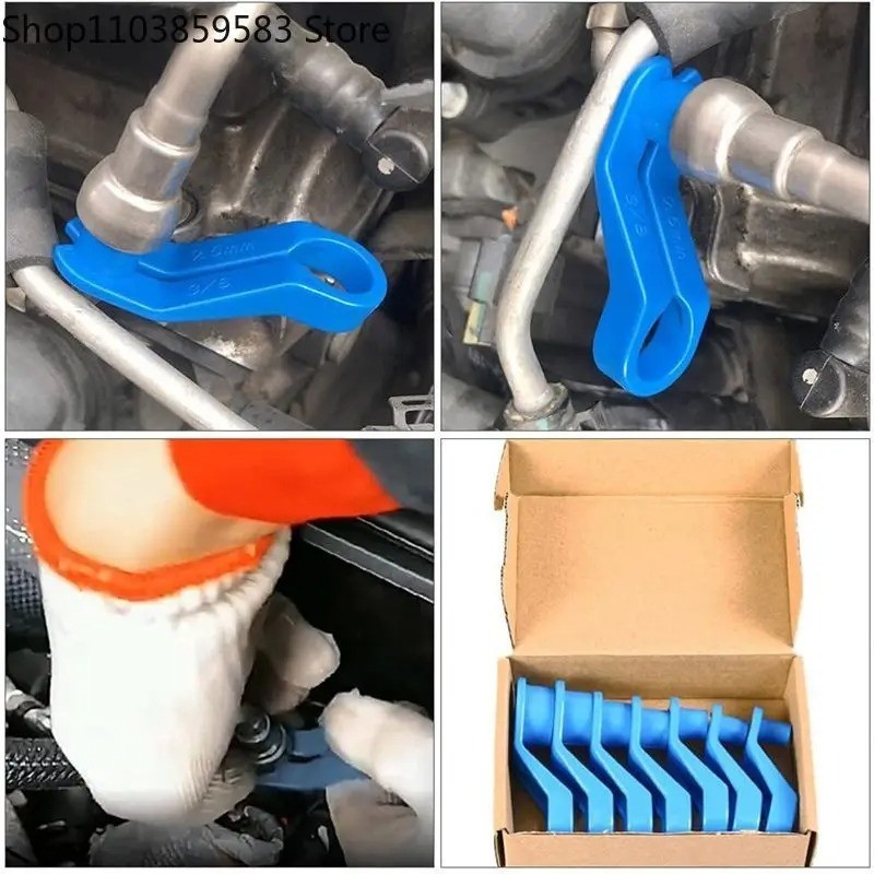 Set Plastic Car AC Line Quick Disconnect Tool Fuel Line Removal Tool 7 Size