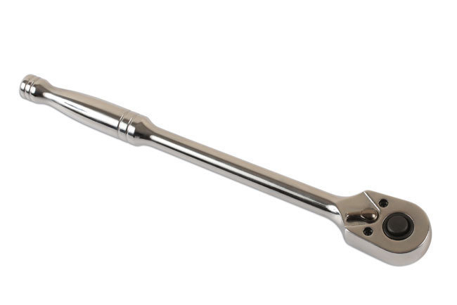 EXTRA LONG HANDLE REVERSIBLE RATCHET 1/2 DRIVE 180mm 48 TEETH