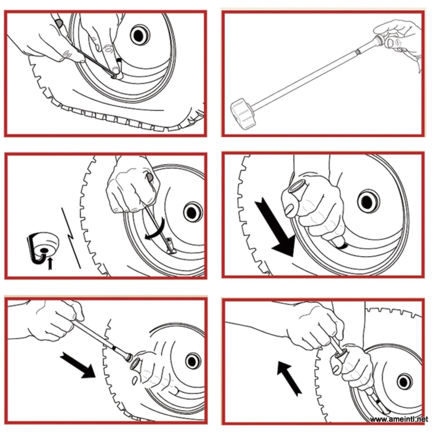 Quick Valve Change Tool for .453 Valve Stems