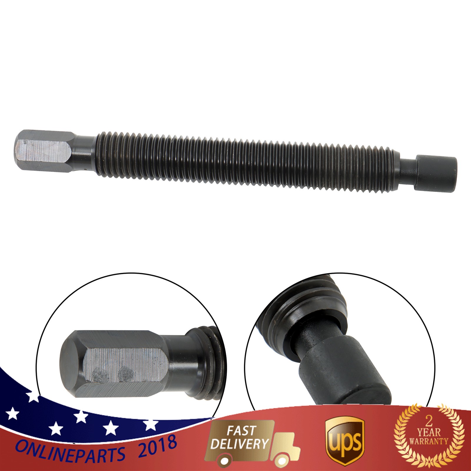 Fit For Most 5 6 8 Lug Front Wheel Bearing Extractor Hub Removal Tool Kit 40100