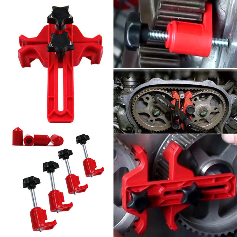 9Pcs Car Cam Camshaft Lock Holder Locking Retainer Timing Belt Fix Changer Tool
