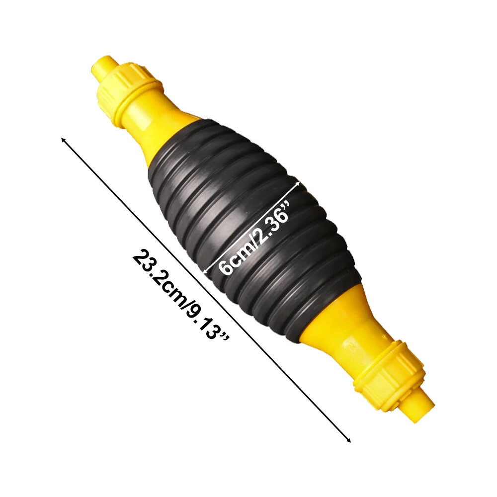 Manual Car Fuel Tank Suction Pump Gasoline Diesel Liquid Manual Guide Pipe