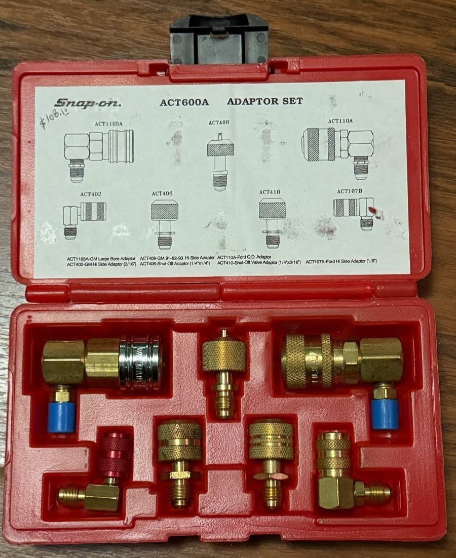 BLUE-POINT AIR CONDITIONING ADAPTOR SET ACT600A