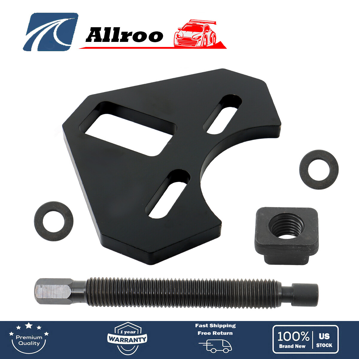 40100 Hub Removal Tool Kit Wheel Bearing Hub Remover Plate For Most 5 6 8 Lug